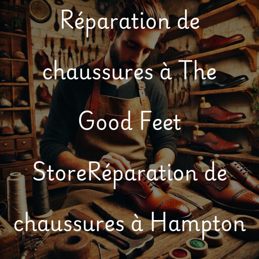 Réparation de chaussures à