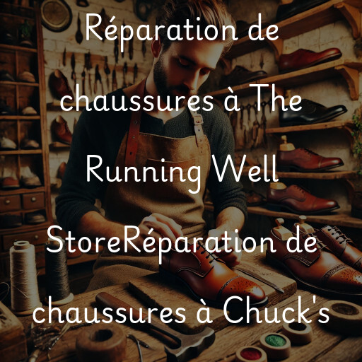 Réparation de chaussures à