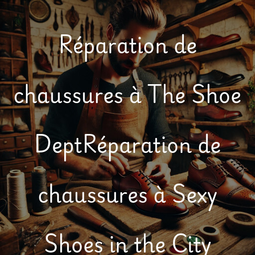 Réparation de chaussures à