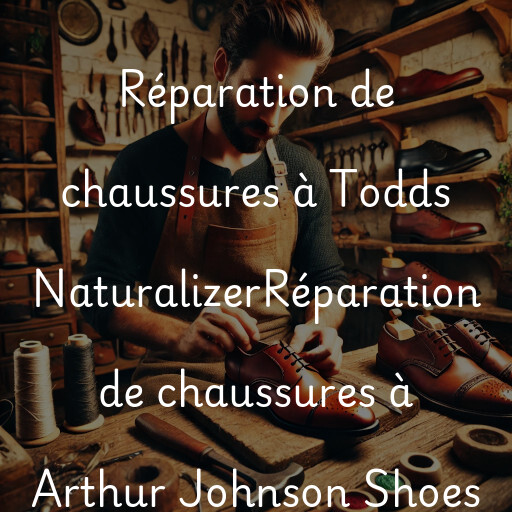 Réparation de chaussures à