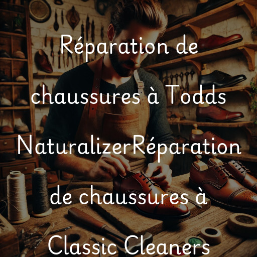 Réparation de chaussures à