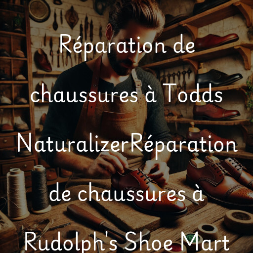 Réparation de chaussures à