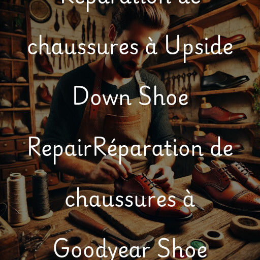 Réparation de chaussures à