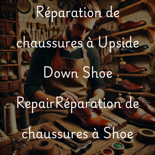 Réparation de chaussures à