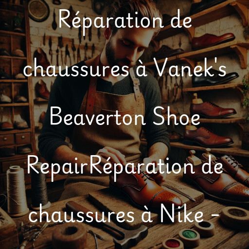 Réparation de chaussures à