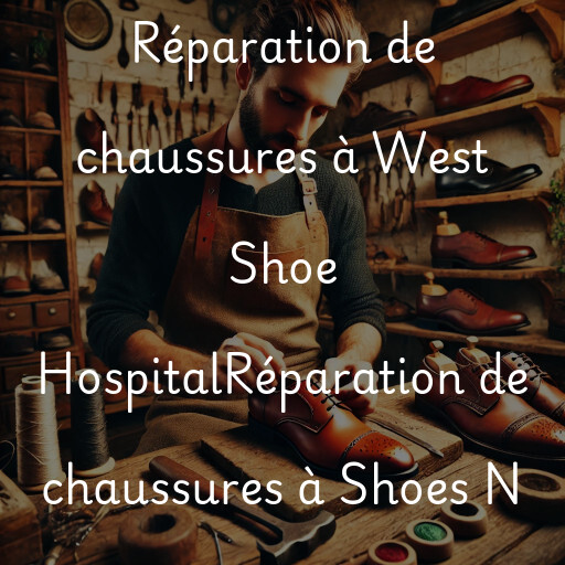 Réparation de chaussures à