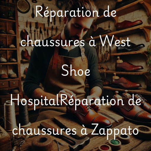 Réparation de chaussures à