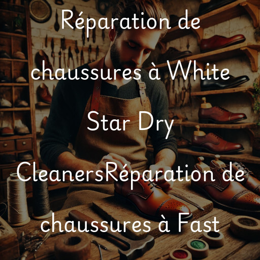 Réparation de chaussures à