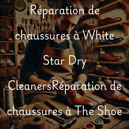 Réparation de chaussures à