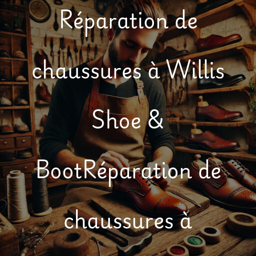 Réparation de chaussures à