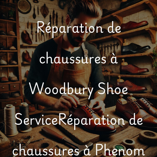 Réparation de chaussures à