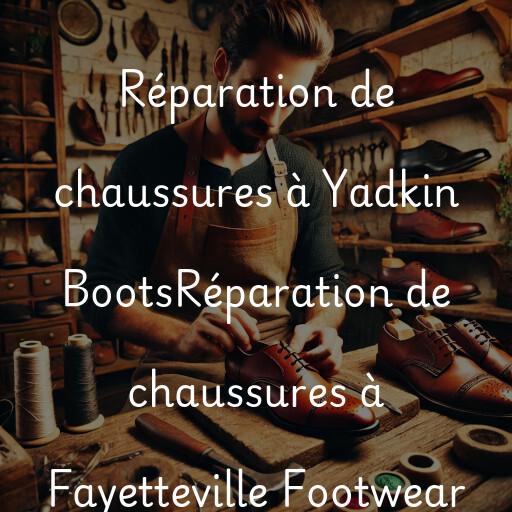 Réparation de chaussures à