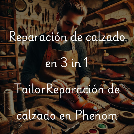 Reparación de calzado en