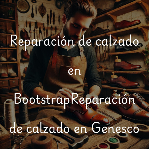 Reparación de calzado en