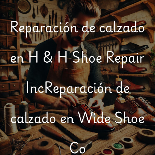 Reparación de calzado en