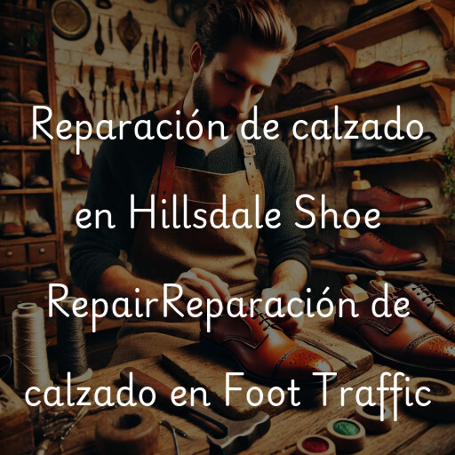 Reparación de calzado en