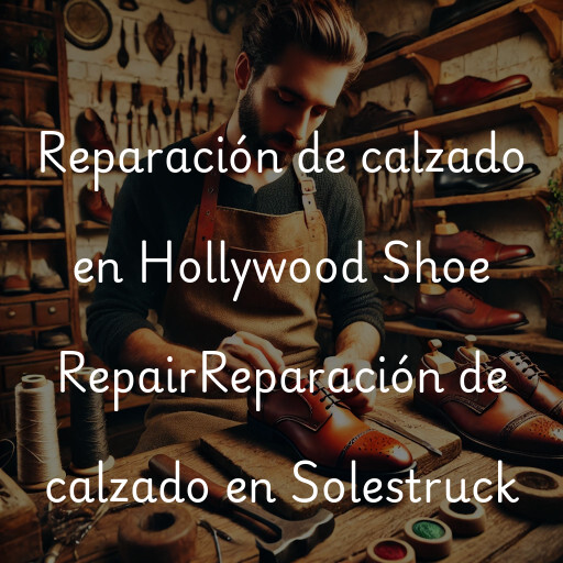 Reparación de calzado en