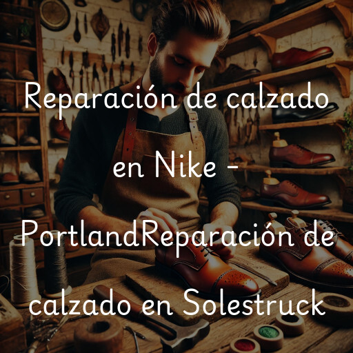 Reparación de calzado en