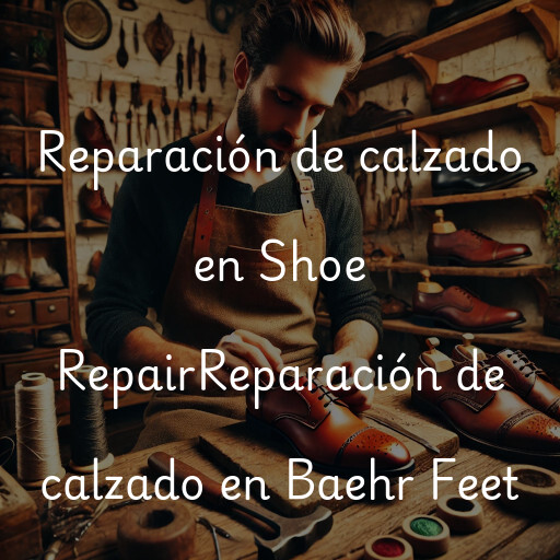 Reparación de calzado en