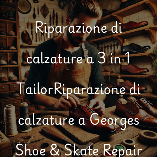 Riparazione di calzature a