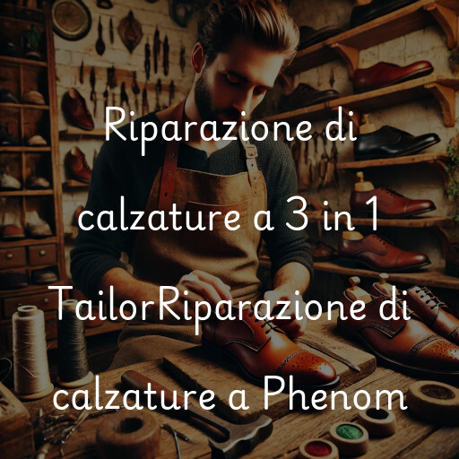 Riparazione di calzature a