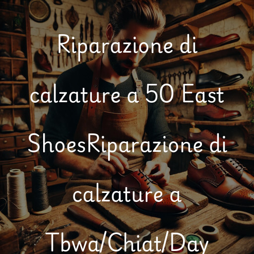 Riparazione di calzature a