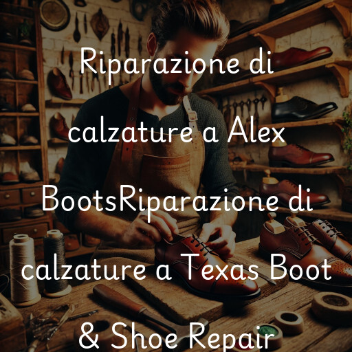 Riparazione di calzature a