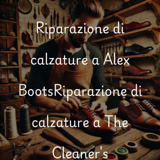 Riparazione di calzature a