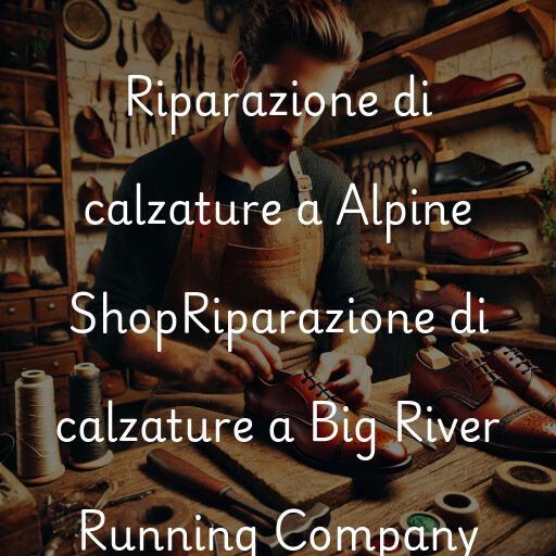 Riparazione di calzature a