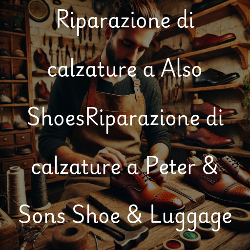 Riparazione di calzature a