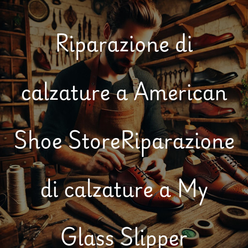 Riparazione di calzature a