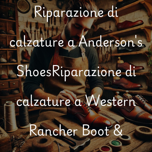 Riparazione di calzature a