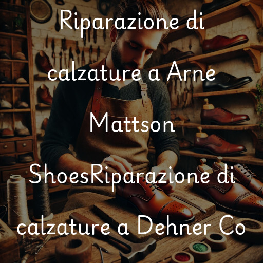 Riparazione di calzature a