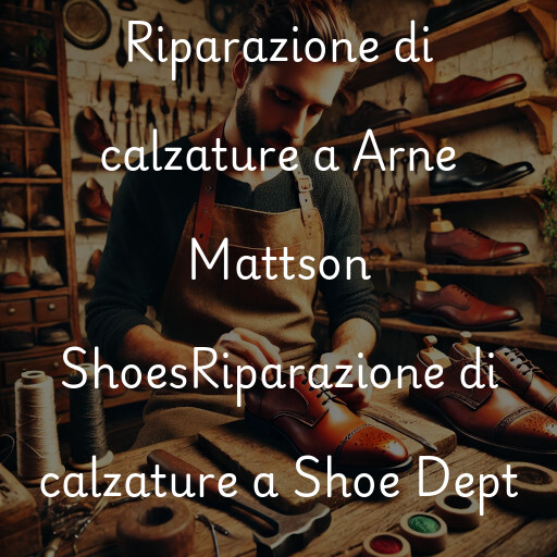 Riparazione di calzature a