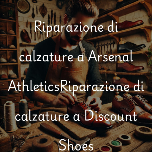 Riparazione di calzature a