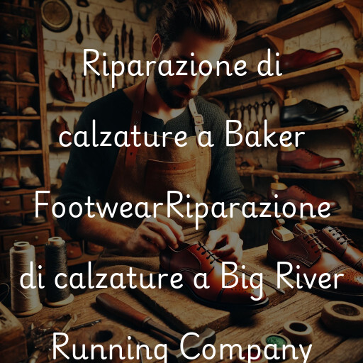 Riparazione di calzature a