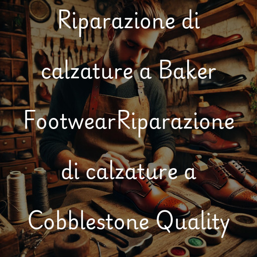 Riparazione di calzature a