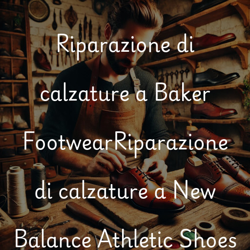 Riparazione di calzature a