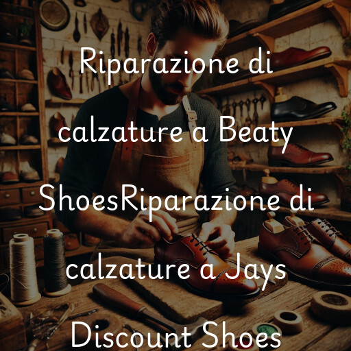 Riparazione di calzature a