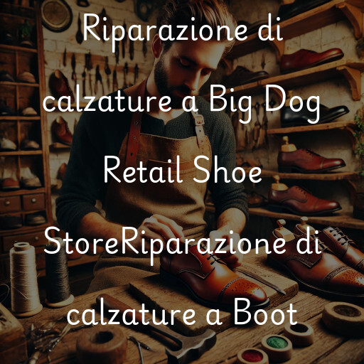 Riparazione di calzature a