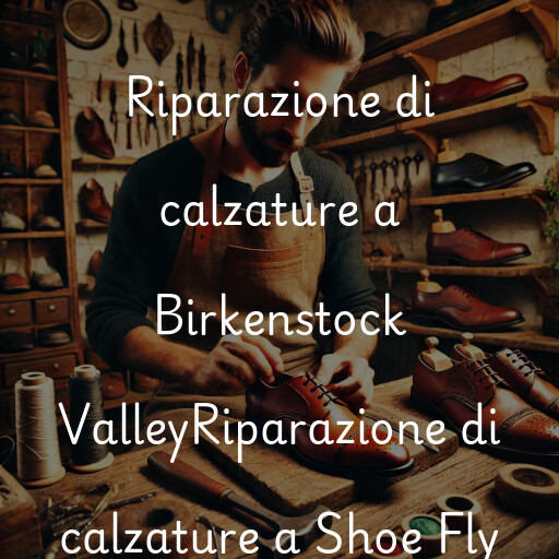 Riparazione di calzature a