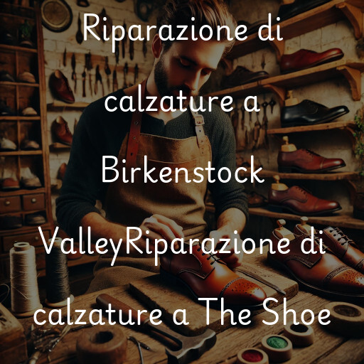 Riparazione di calzature a