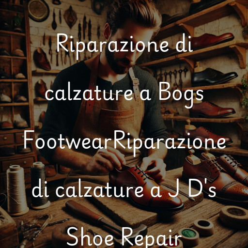 Riparazione di calzature a