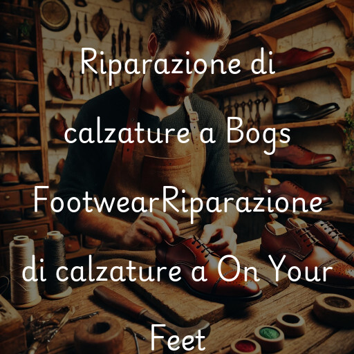 Riparazione di calzature a