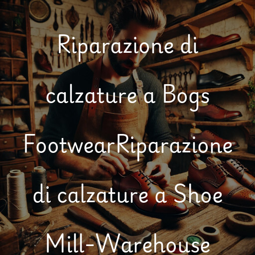 Riparazione di calzature a