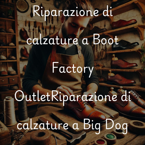 Riparazione di calzature a