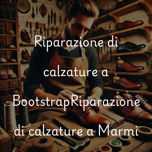 Riparazione di calzature a