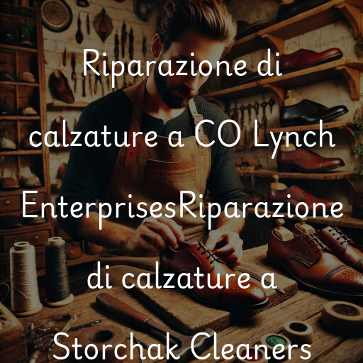 Riparazione di calzature a