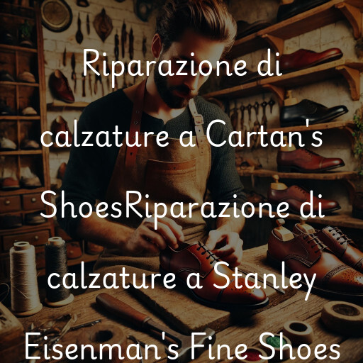 Riparazione di calzature a