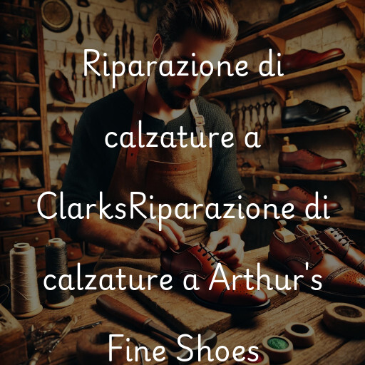 Riparazione di calzature a